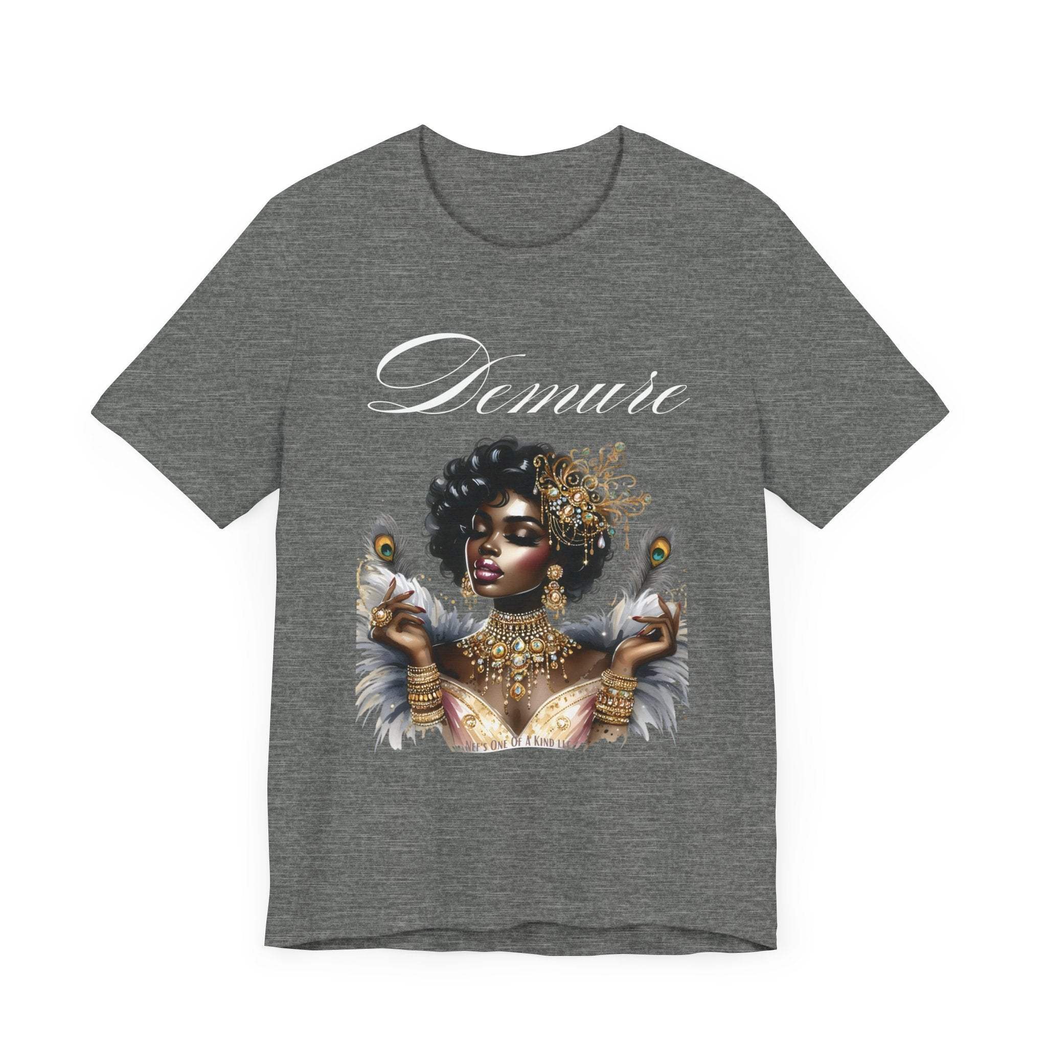 Demure Mindful Jersey Short Sleeve Tee